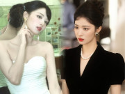 Thời trang - Mỹ nhân đẹp nhất nhì Trung Quốc mê trang sức ngọc trai, diện lên "chanh sả", khí chất ngút ngàn