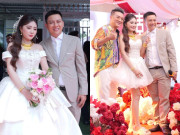 Thời trang - Vợ Hoài Lâm liên tục thay váy áo trong đám cưới phong cách miền Tây