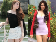 Thời trang - Con gái út Quyền Linh chuộng khoe chân dài với váy siêu ngắn