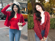 Thời trang - Lọ Lem xách túi trăm triệu đồng dạo phố Hàn Quốc