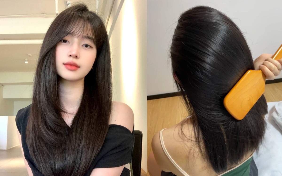Thường xuyên sấy nóng, uốn hoặc nhuộm có thể khiến tóc khô xơ, dễ gãy. Chị em nên giảm tạo kiểu bằng nhiệt và tránh buộc tóc quá chặt.