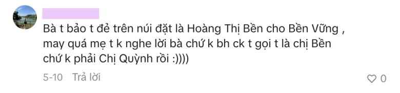 Chia sẻ gây dở khóc dở cười của một cô gái về nguồn gốc tên gọi của mình.
