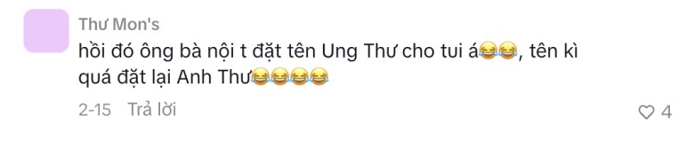 Chia sẻ của cô gái suýt sở hữu tên Ung Thư khiến dân tình dở khóc dở cười.