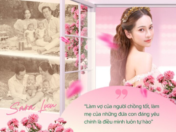 Sara Lưu: Hai lần sinh đôi, 4 đứa con và 8 năm được Dương Khắc Linh yêu như thuở ban đầu