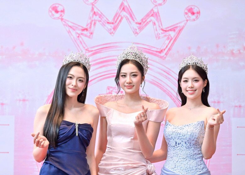 Sắc vóc Top 3 Hoa hậu Việt Nam 2024.