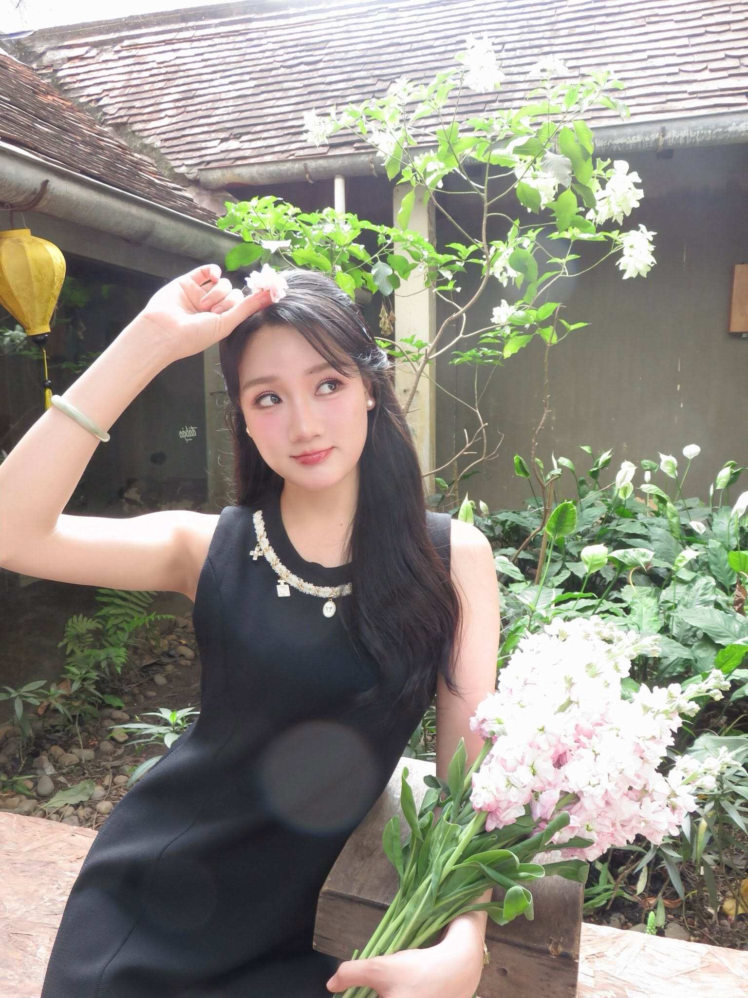 Mỹ nhân Thái Bình diện đồ bơi khoe da trắng nõn như amp;#34;bông bưởiamp;#34;, 26 tuổi đang học thạc sĩ, đam mê nghệ thuật - 3