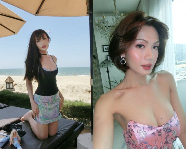 Sở hữu vẻ ngoài ngọt ngào cùng gu ăn mặc điệu đà, Luna Đào được cư dân mạng và truyền thông đặt biệt danh “búp bê Thủ Đức”.