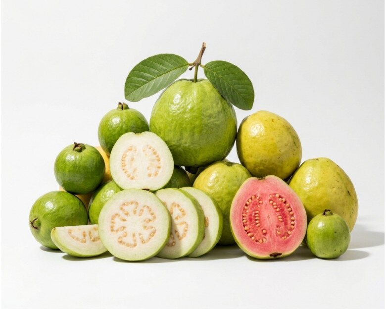 Vitamin C từ ổi và một số loại trái cây khác chứa nguồn Vitamin C dồi dào.