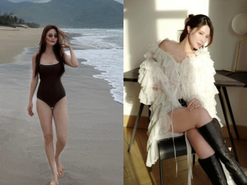 Thời trang - Dâu hào môn được mẹ chồng tặng biệt thự chăm khoe eo sau sinh, gu thời trang gợi cảm chẳng kém thời son rỗi