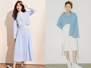 Thời trang - 4 tuyệt chiêu giấu bụng, thon dáng giúp quý cô 40+ tự tin mặc đẹp từ nhà ra phố