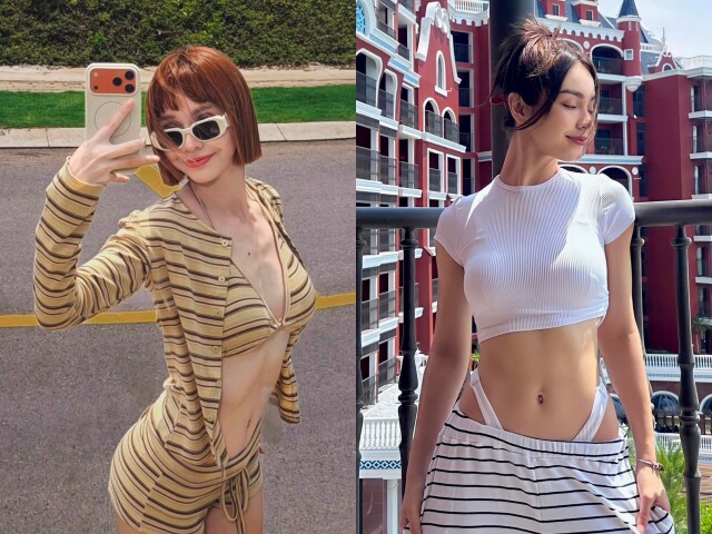 Giải trí - Cô gái Việt với vẻ đẹp Pháp chăm diện bikini khoe cơ bụng nét như tạc tượng, từng chi 200 triệu chụp bộ ảnh nóng bỏng