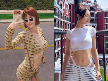 Giải trí - Cô gái Việt với vẻ đẹp Pháp chăm diện bikini khoe cơ bụng "nét" như tạc tượng, từng chi 200 triệu chụp bộ ảnh nóng bỏng