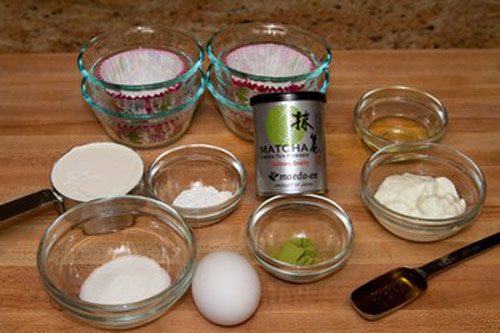 Bánh trà xanh hấp kiểu Nhật - 1