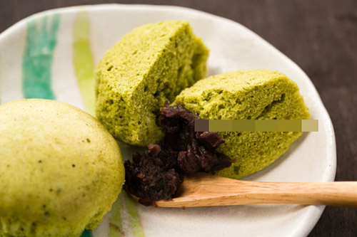 Bánh trà xanh hấp kiểu Nhật - 10