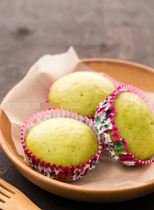 Bánh trà xanh hấp kiểu Nhật - 11