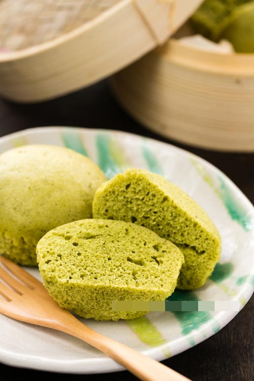 Bánh trà xanh hấp kiểu Nhật - 12