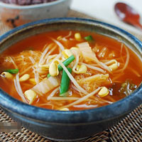 Canh giá đỗ rau cải bó xôi - 10