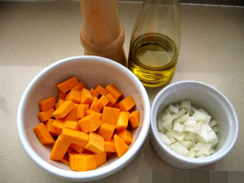 Cơm Risotto bí đỏ kiểu Ý - 1