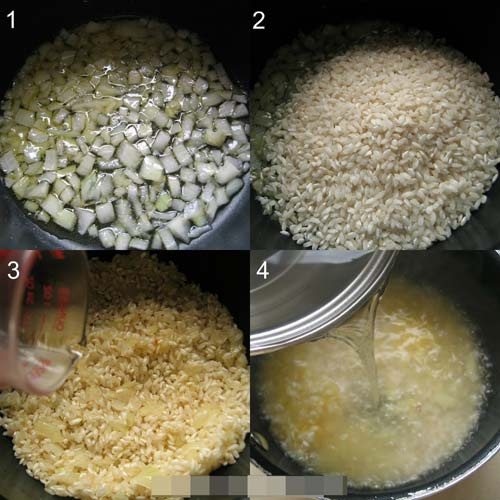 Cơm Risotto bí đỏ kiểu Ý - 4