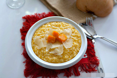 Cơm Risotto bí đỏ kiểu Ý - 6